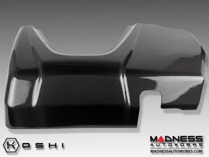 Alfa Romeo 4C Carbon Fiber Engine Cover - w/ Red Alfa Romeo Lettering Alfa Romeo 4C Carbon Fiber Engine Cover - w/ Red Alfa Romeo Lettering